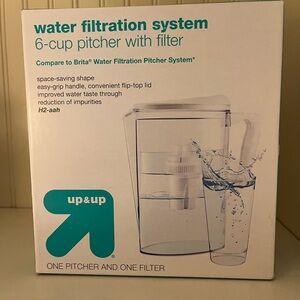 New! Up & Up Water Filtration Pitcher